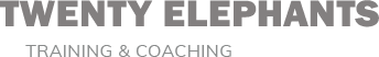 Twenty Elephants - Training & Coaching (logo)